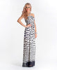 V Front Peplum Dress Club L