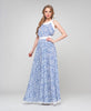 White Fringed Chuck on Top